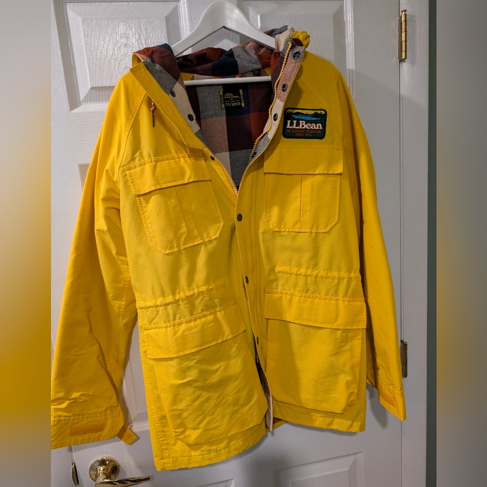 Todd Snyder x LL Bean Baxter State Parka in Amber Gold - Medium